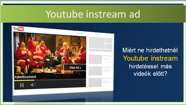 youtube instream hirdetés más videók előtt