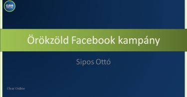 Örökzöld Facebook kampány