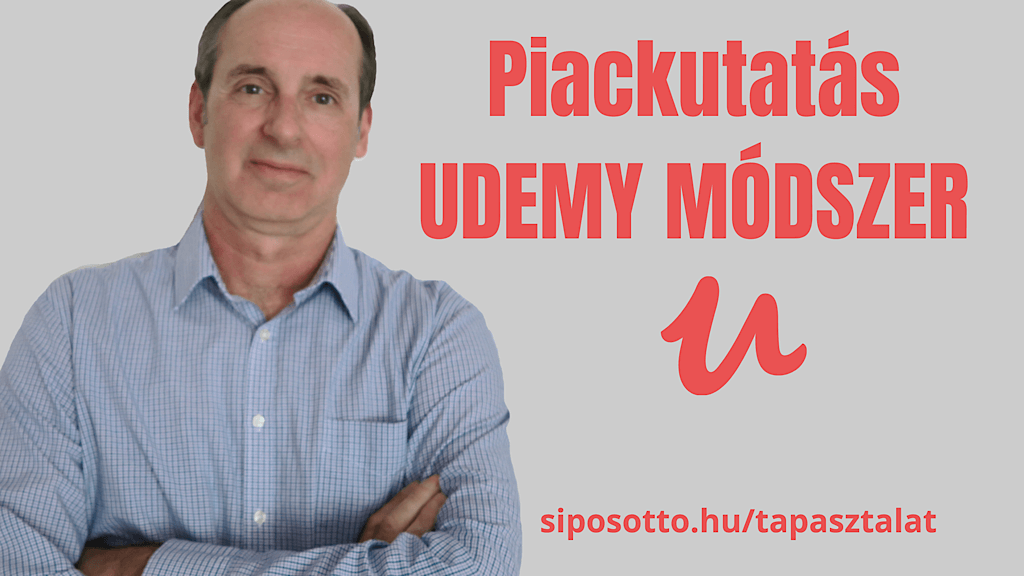 udemy használata online piackutatáshoz