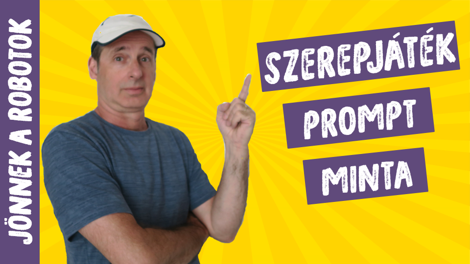 szerepjáték prompt minta chatGPT-hez